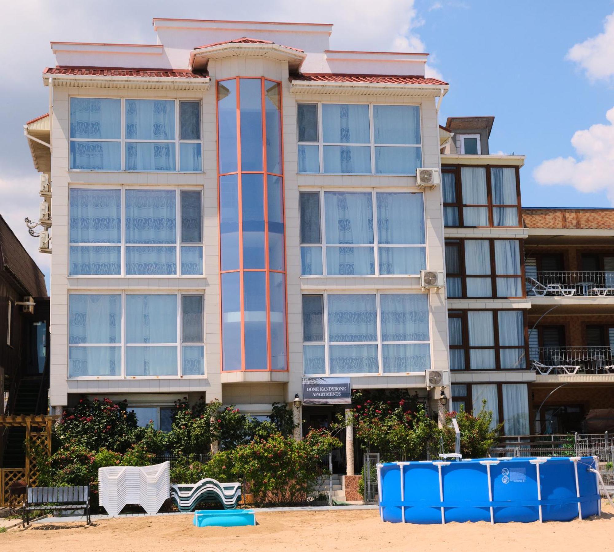 Hotel Dom u morya Poseidon Burlach'ya Balka Exterior foto