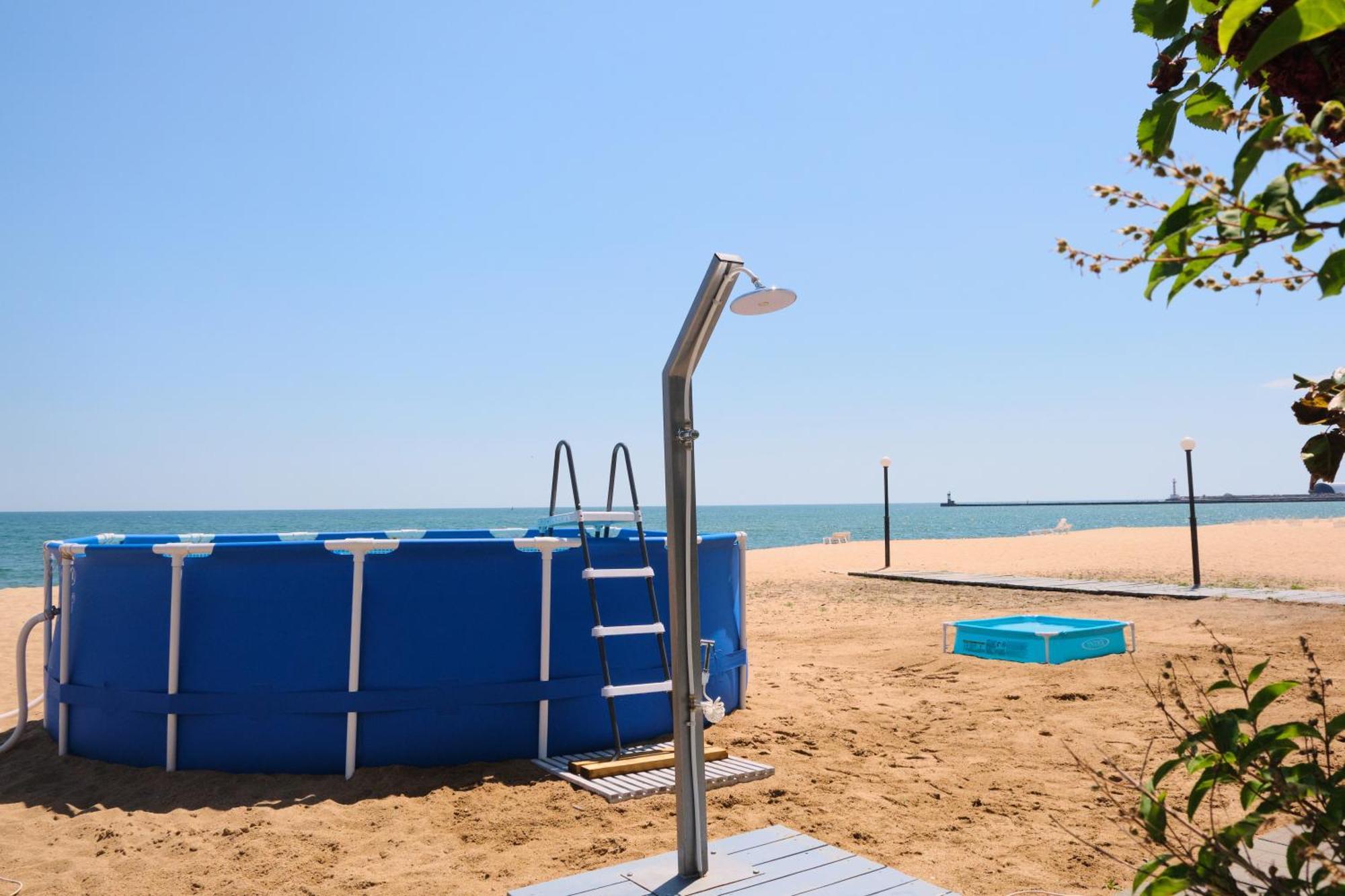Hotel Dom u morya Poseidon Burlach'ya Balka Exterior foto
