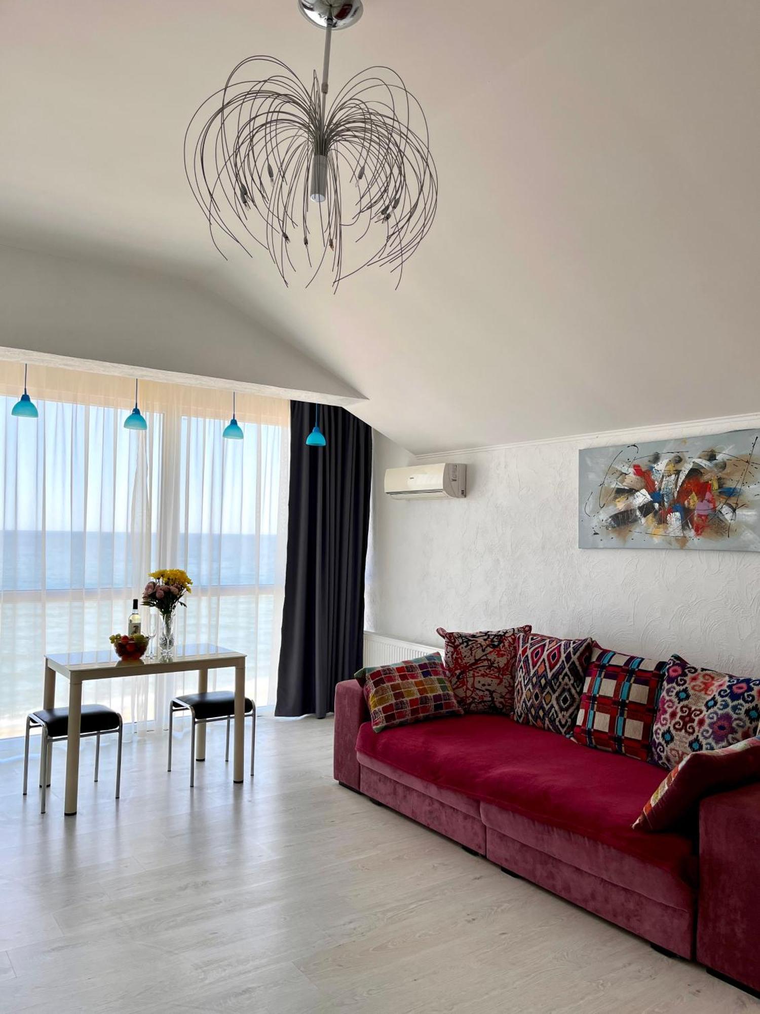 Hotel Dom u morya Poseidon Burlach'ya Balka Exterior foto