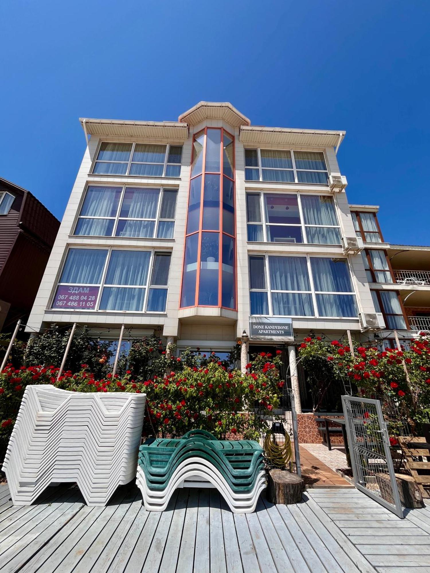Hotel Dom u morya Poseidon Burlach'ya Balka Exterior foto